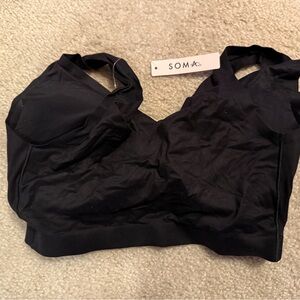 Soma Midnight Black Bralette